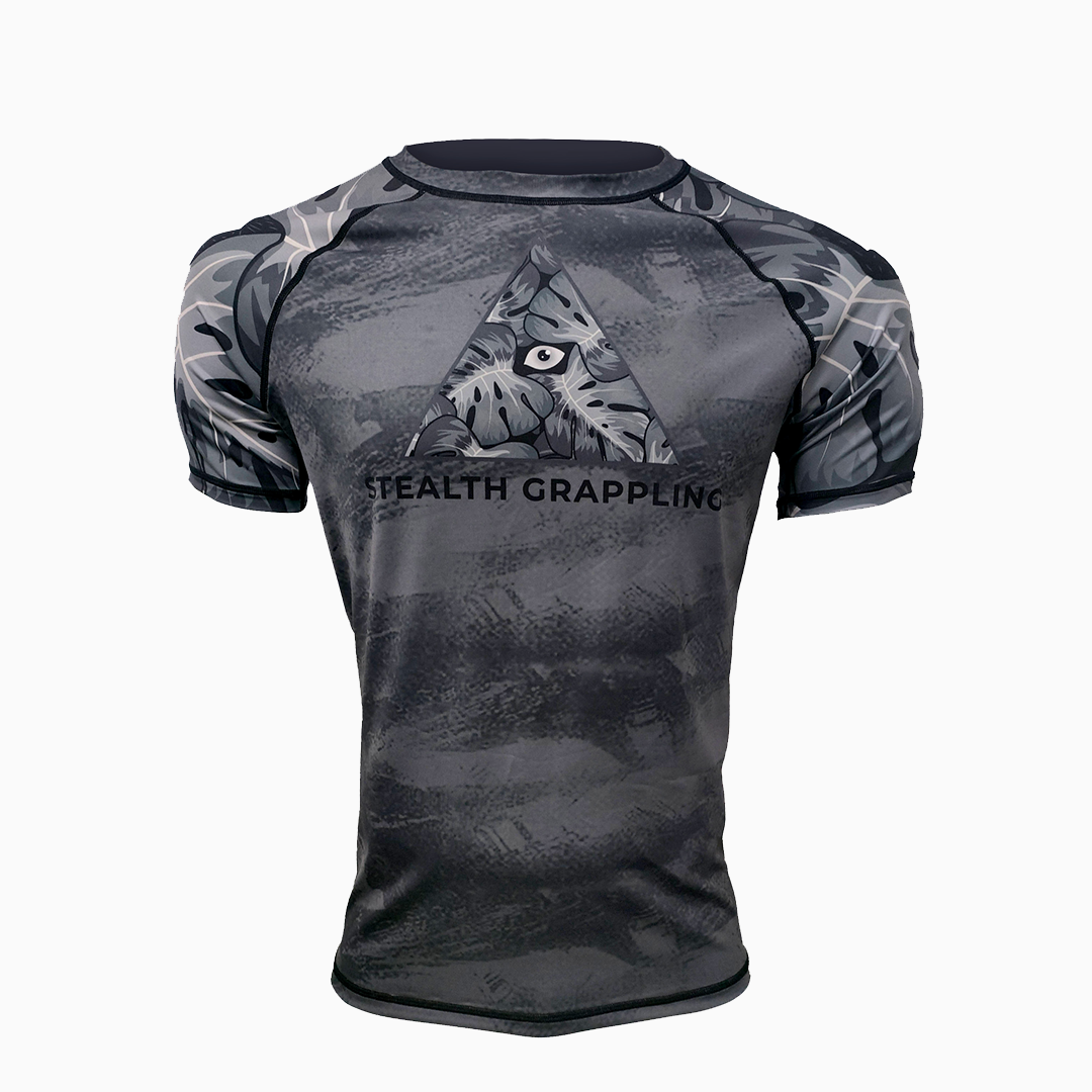 Midnight Rash Guard | Stealth Grappling BJJ Apparel NZ